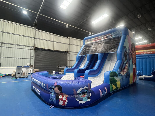 Lilo & Stitch Tematyczny Trójpasmowy Ślizgowiec Nadmuchowy