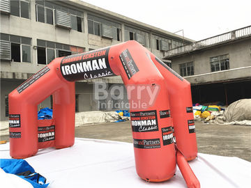 Niestandardowe nadmuchiwane produkty reklamowe Giant Witamy Start Finish Inflatable Entrance Arch