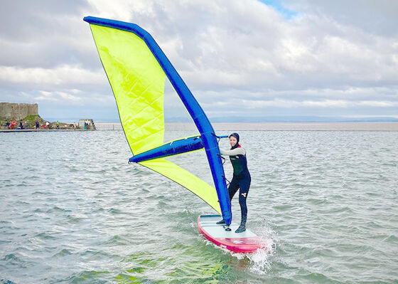 Profesjonalna nadmuchiwana deska windsurfingowa z żaglem Sup
