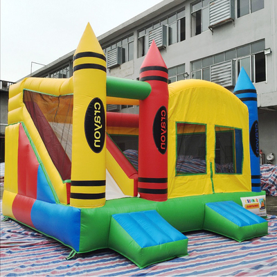 Plandeka Jumping Bouncy Castle Bouncer Gra slajdów Inflatable Combo