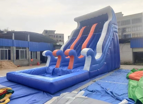 Park rozrywki Nadmuchiwana zjeżdżalnia wodna Blow Up Bouncy Slide
