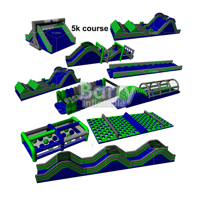 USA Case Giant Outdoor Game 5km Bounce House Insane Nawigacyjny 5k Race Extreme 5k Nawigacyjny Run For Commercial Event