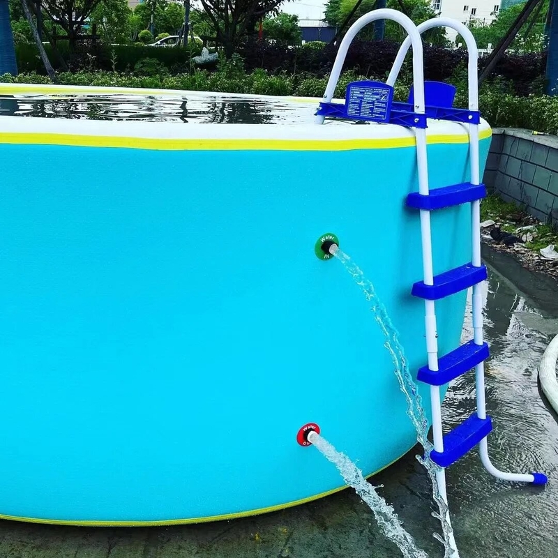 Dostosowywalny prostokąt lub okrągły Pvc Drop Stitch Pool dla dzieci