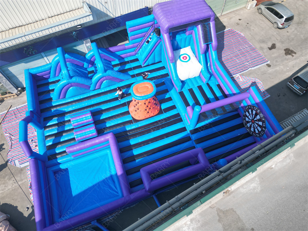 Commercial Outdoor Playground Games Park Bounce House Nawierzchnia na powietrze Park dla dorosłych Dzieci