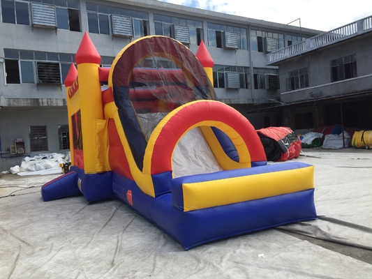 Blow Up Bouncy Castle Combo Nadmuchiwany bramkarz ze zjeżdżalnią Double Triple Stitch