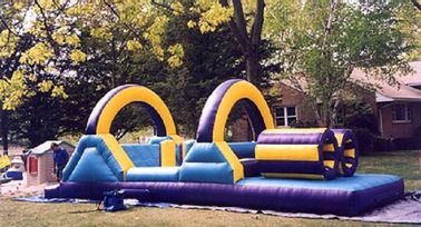 Podwórko Kolorowe dmuchane Bouncy Tor przeszkód ekologicznych
