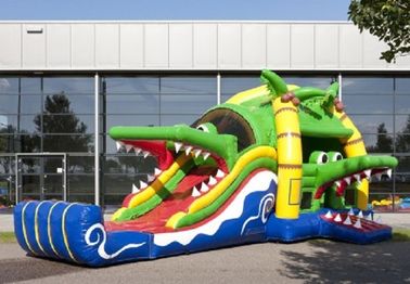 Crocodile Jumping Castle Napełnij kombi Outdoor z CE / UL Blower