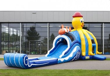 Indywidualny duży komercyjny bounce house Slide Combo plandekowy PCV