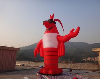Red Water Proof Inflatable Chicken Niestandardowe nadmuchiwane reklamy