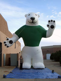 Niedźwiedź polarny Inflatable Advertising Products Inflatable Mascot Water Resistant