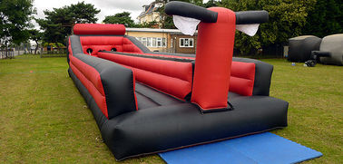2 Lane Inflatable Bungee Run Race Outdoor Dmuchane gry do zawodów