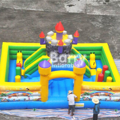 Nadmuchiwany dmuchany zamek z motywem zwierzęcym ze zjeżdżalnią 5 * 5 * 3m Maluch Bounce House