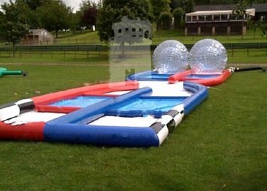 Spawane zabawne zewnętrzne dmuchane zabawki Nadmuchiwane Zorb Ball Race Ramp