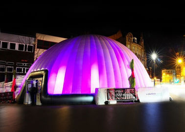 Giant Novel Led Nadmuchiwany namiot kopułowy Customizd Oświetlenie Nadmuchiwany namiot powietrzny na duże wydarzenie