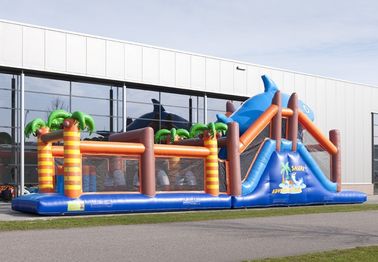 Wodoszczelny kurs przygody na nadmuchiwanym polu golfowym 17,5 * 3,8 * 5m