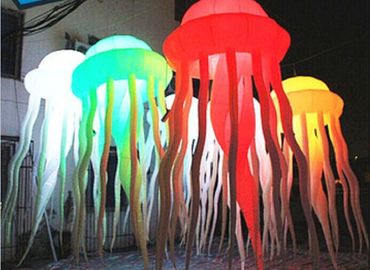 Śliczne Meduzy Led Oświetlenie Power Red Led Oświetlenie Eksplozja Explosion