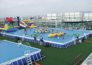Rectangle Sandfilter Frame Swimming Pool 366 x 91cm Do parku