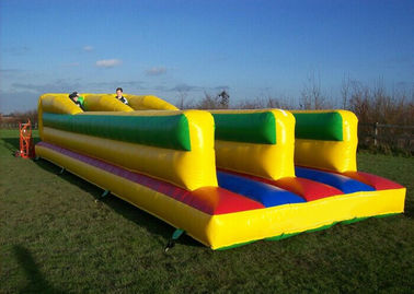 Challenging Bungee Run Playground Nadmuchiwane gry sportowe z 2 pasmem CE