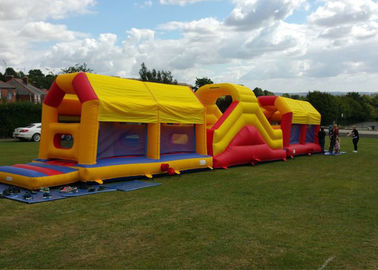 Niesamowite 75ft Massive Bouncy Castles Tor przeszkód w grach Challenge