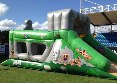 Fantastyczny Aztek Adventure Assault Rent Nadmuchiwany tor przeszkód Bounce House dla dorosłych
