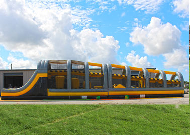 80 '* 14' * 16 'Toxic Drop Inflatable Obstacle Course / kurs szturmowy dla dzieci