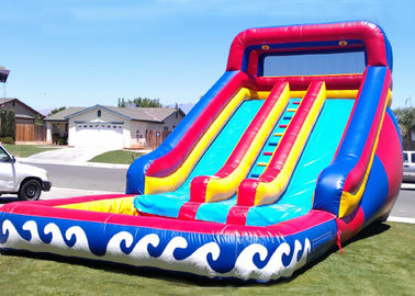 Funny Wave Adult Size Giant Dmuchana zjeżdżalnia wodna z basenem