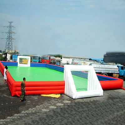Plandeka Nadmuchiwane Gry Sportowe Mydlane Boisko do Piłki Nożnej Bounce House