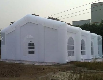 Wodoodporny nadmuchiwany namiot kostkowy na imprezę PVC Outdoor Giant Event Camping Namiot