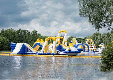 Ciekły wypoczynek Giant Dmuchana przeszkoda Water Sport Game Waterproof