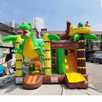 5x5m nadmuchiwana zjeżdżalnia Bounce House z dmuchawą zamek do skakania zjeżdżalnia Combo
