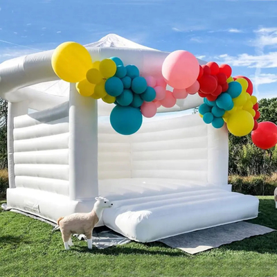 5x4.5m Podwórko Nadmuchiwany Bramkarz Skoki Weselne Bounce House