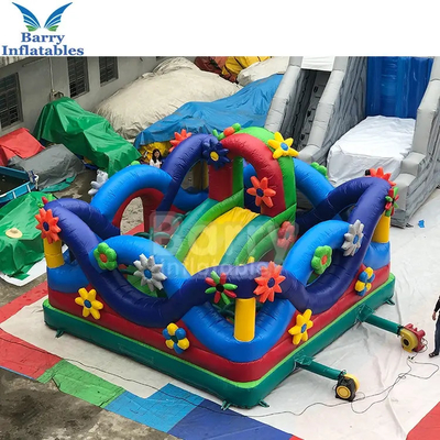 Plandeka nadmuchiwany dmuchany zamek dzieci kwiat warzywa nadmuchiwany funcity plac zabaw