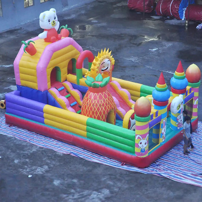 Zabawki na plac zabaw Handlowy nadmuchiwany bramkarz Air Jumping Bouncing Castles do wynajęcia