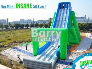 Indywidualny nadmuchiwany zjeżdżalnik 5k Slingshot Giant dla dorosłych plandeką PCV 0,55 mm