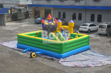 Inflatable Fun City Castle Tematyczne Park Rozrywki Nadmuchiwane Plac Zabaw