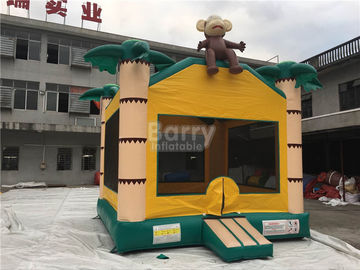 Air Monkey Inflatable Bouncer, Palm Tree Samll Nadmuchiwany zamek Bounce dla małych dzieci
