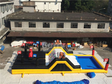 Barry Extreme Inflatable Run Large Pirate Ship Theme Blow Up Przeszkoda