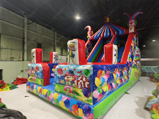 Klaun Slide 8x4.7x6.5m na imprezy dla dzieci