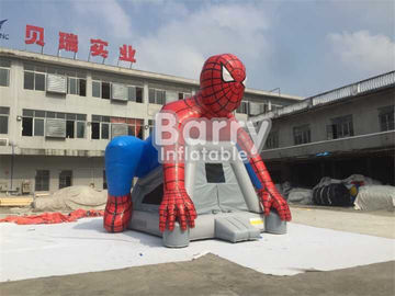 Niestandardowe Spiderman nadmuchiwane Bouncer Castle / Blow Up Bounce House dla dzieci