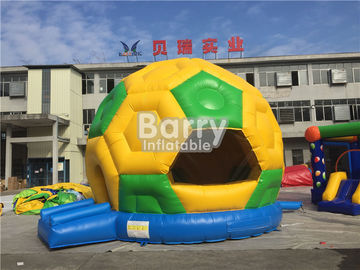 Handlowy nadmuchiwany wykidajło piłkarskie, PCV, brezentowy Blow Up Bounce House