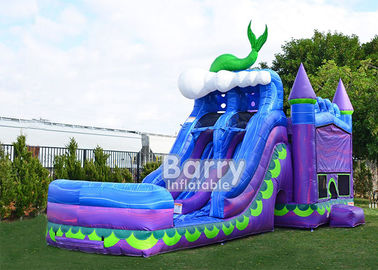 Mermaid Dual Lane Titan Plus (6 w 1) Combo / Inflatable Bouncer Slide Combo