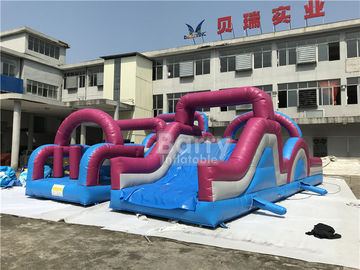 0.5mm PVC Materiał Dostosowany Gigantyczny Nadmuchiwany Tor Przeszkód Combo