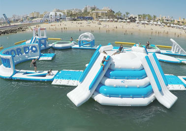 Eco-Friendly Giant Dmuchany Park Wodny / Nadmuchiwany Park Wodny dla Morza