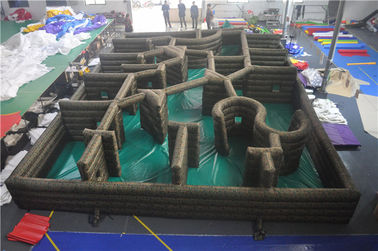 Inflatable dla dorosłych CS Laser Sport Games CS Inflatable Paintball Bunker Maze
