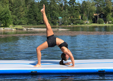 Fitness Water Sport Nadmuchiwana pływająca mata do jogi Aqua Aqua w basenie lub jeziorze