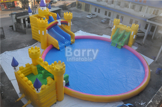 Dostosowany nadmuchiwany park wodny z PCV o grubości 0,9 mm