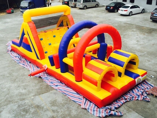 10x4x3,5m Nadmuchiwany tor przeszkód Park rozrywki Zamek bramkarza dla dzieci