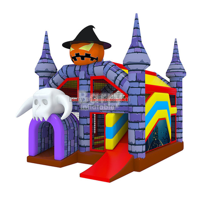 SCT Halloween Nadmuchiwany bramkarz dla dzieci Christmas Bounce House