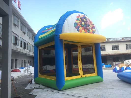 Wodoodporny kształt kapelusza Dziewczyny Bounce House Bouncer 6 * 5 * 5m