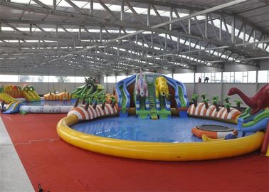 Giant Outdoor Play Wyposażenie Niesamowity nadmuchiwany park wodny dla dzieci